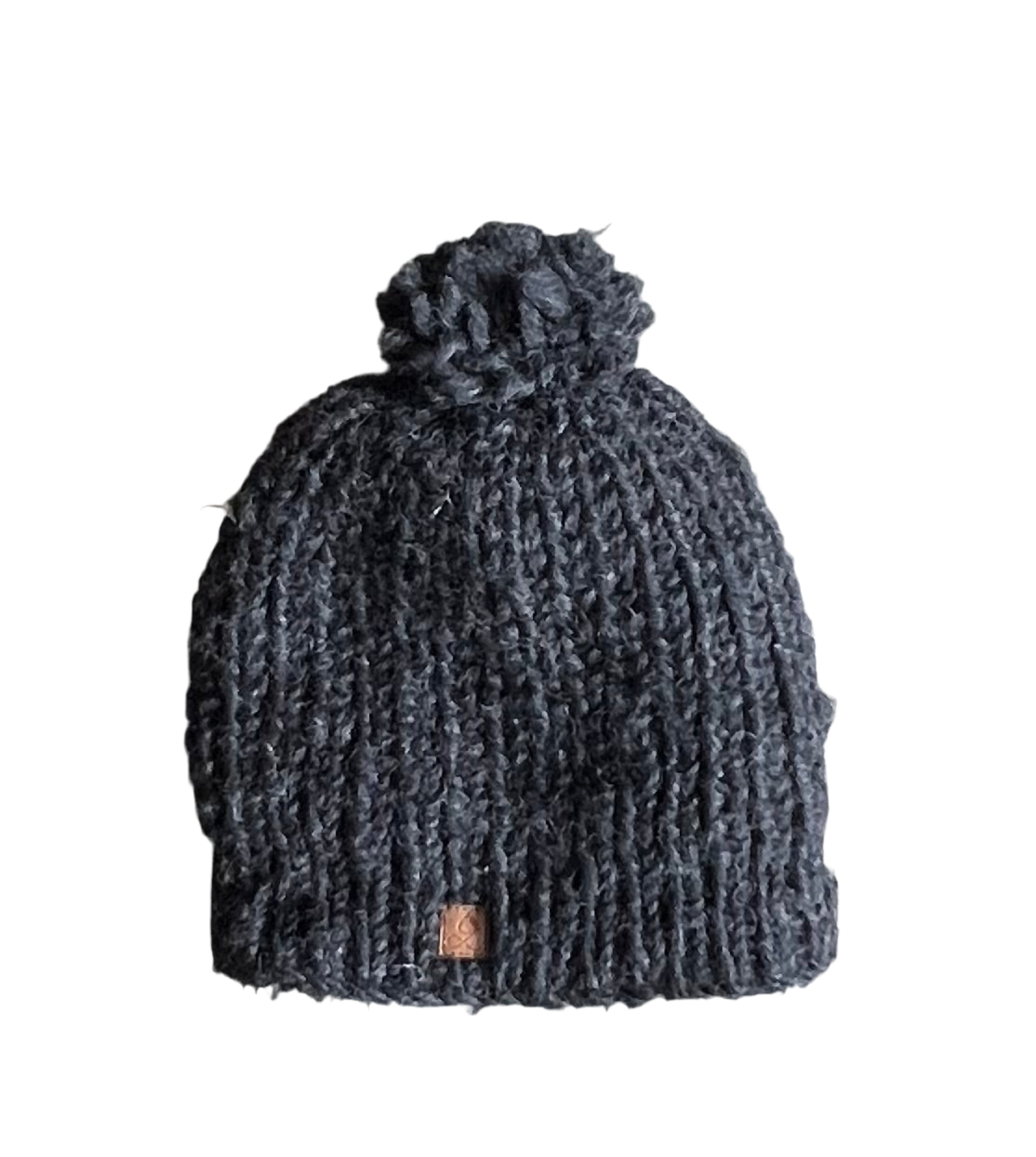 ethik merino wool || chunky knit pom pom beanie