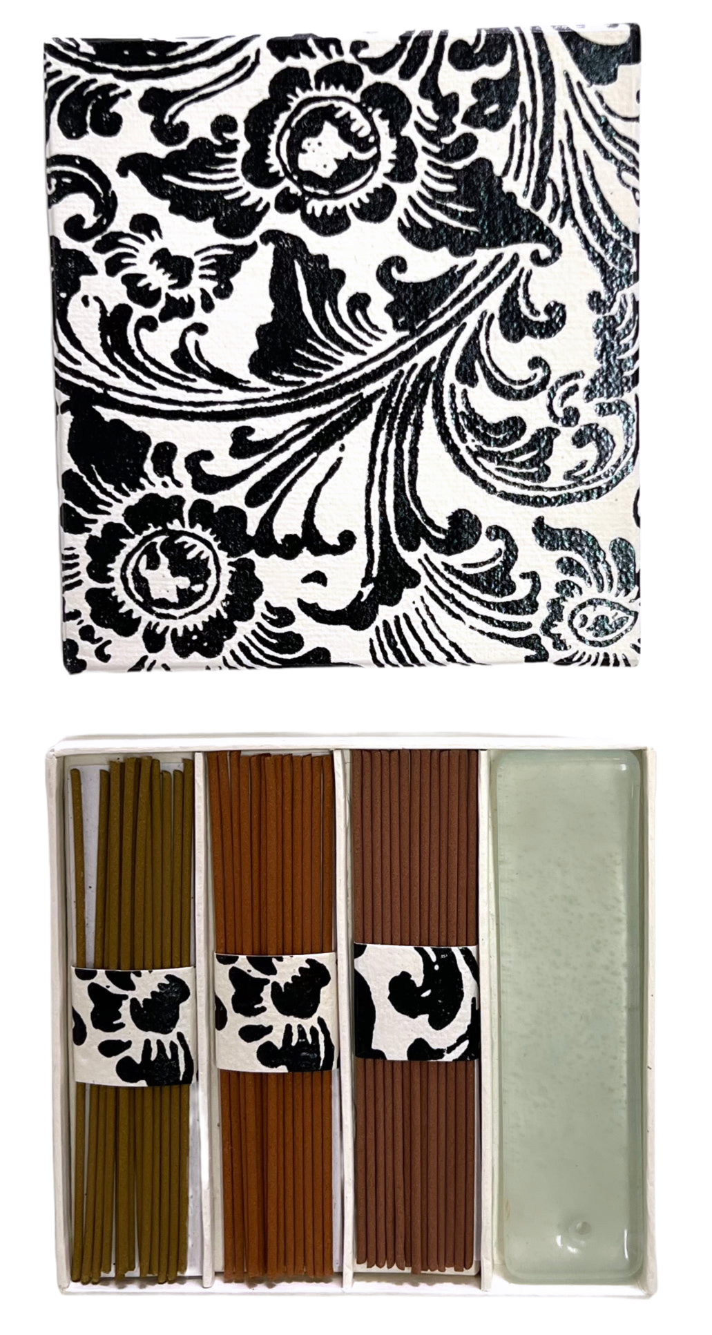 Saraswati paper incense box || square