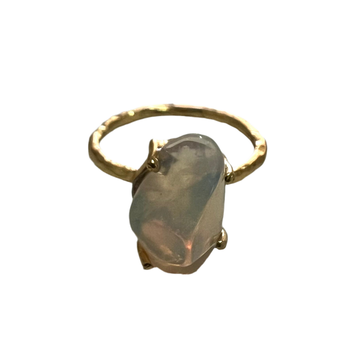 Jaipur gold jewellery || opal claw set ring