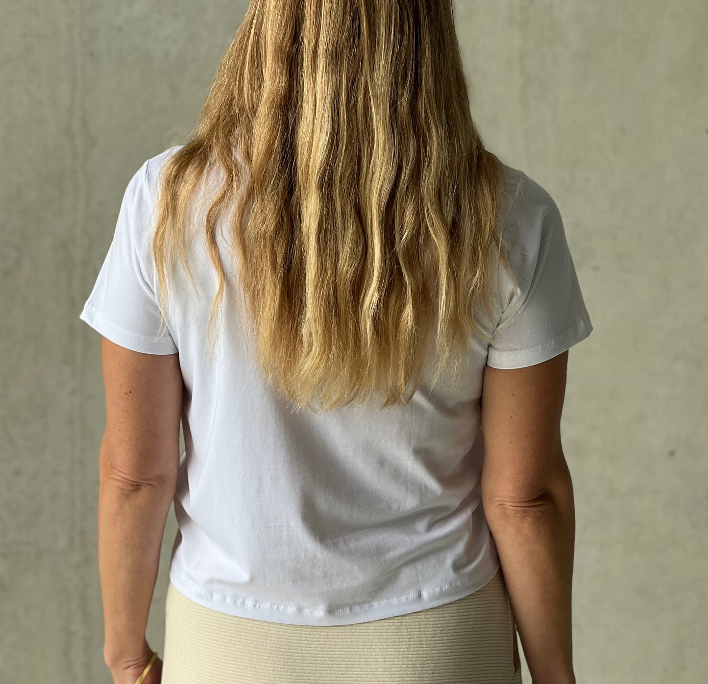 ethik organic cotton || cropped tee