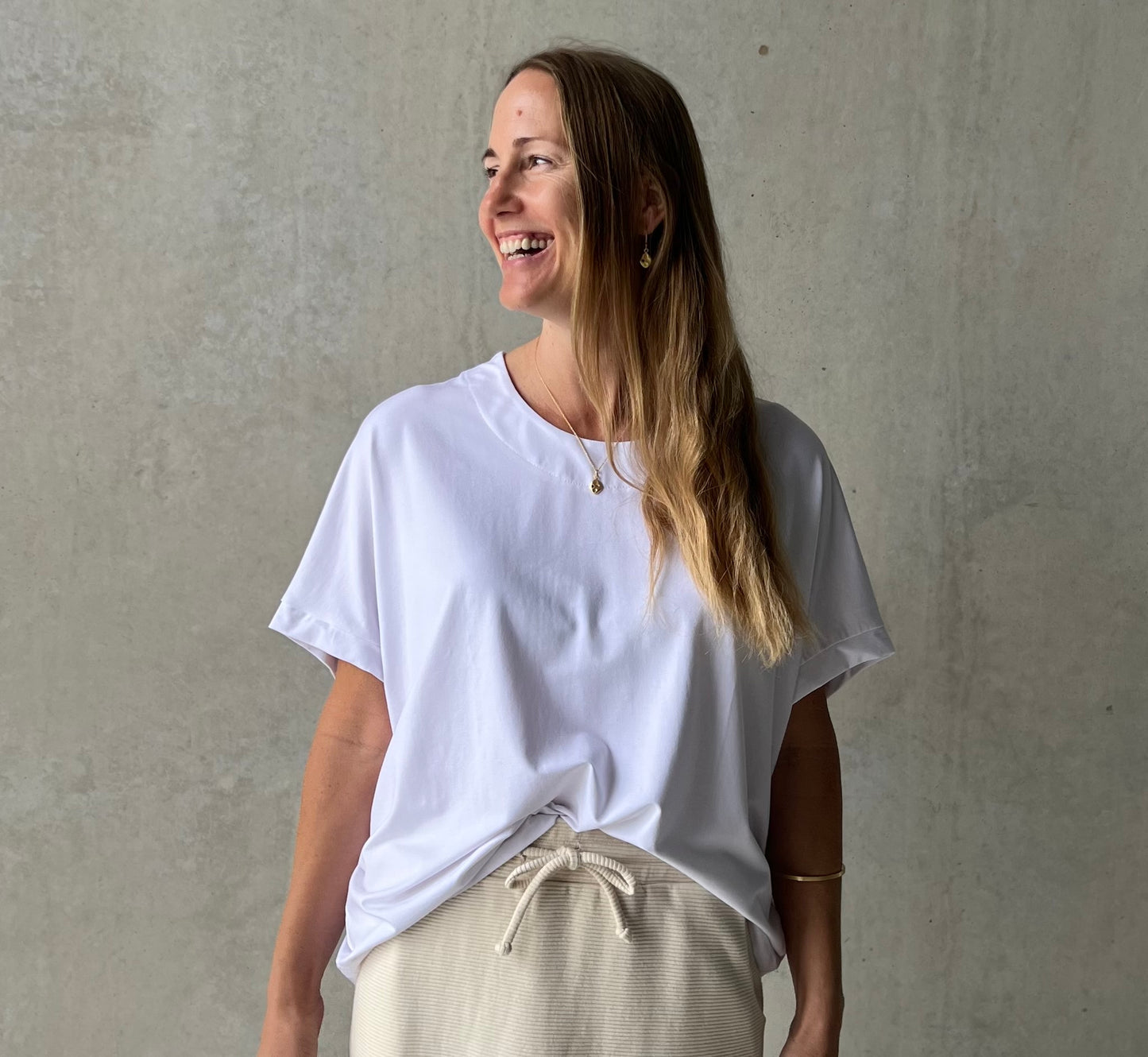 ethik organic cotton || oversized tee