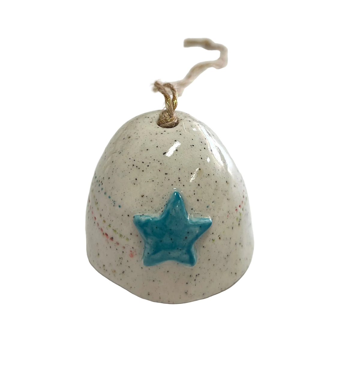 warby range || ceramic xmas decorations || bell with loveheart
