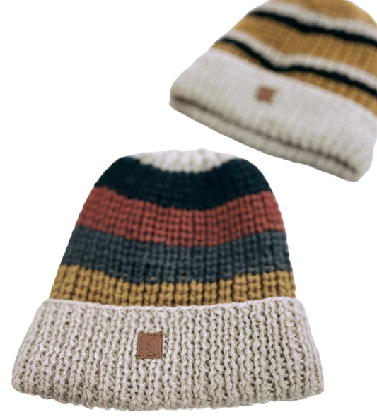 ethik merino wool || chunky unisex beanie