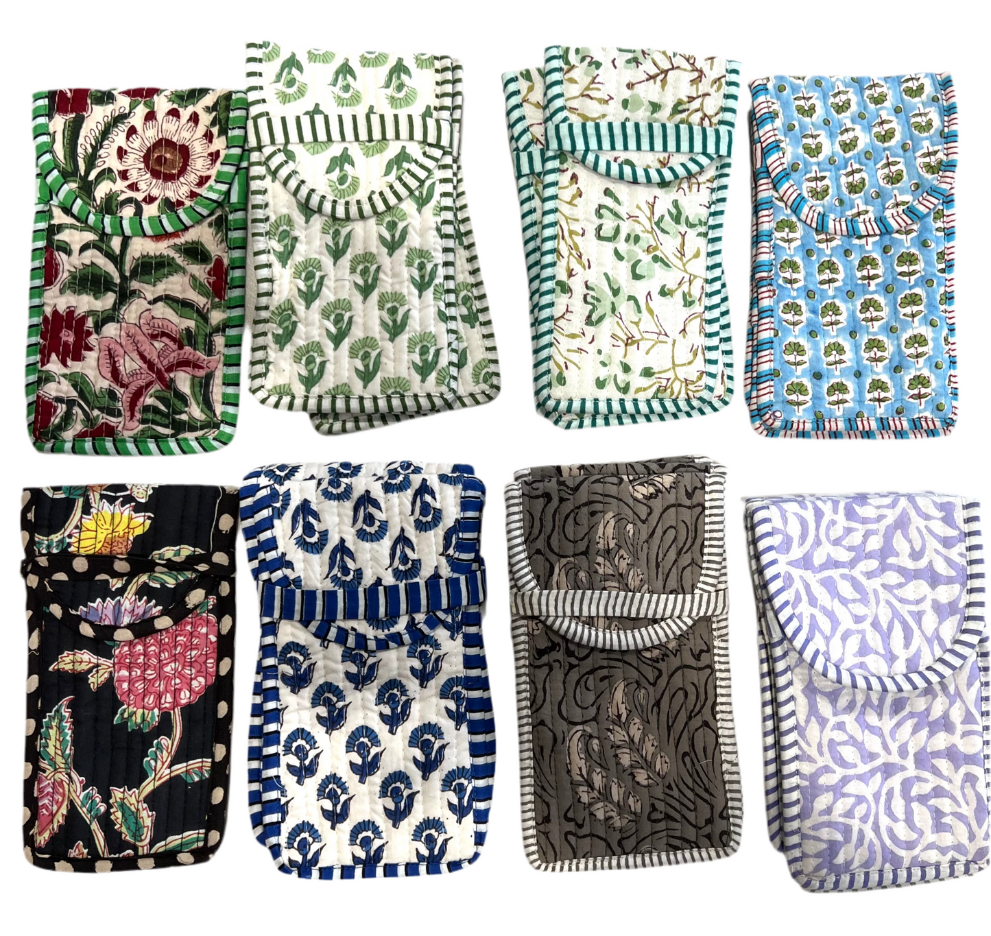 ethik hand block cotton || glasses case
