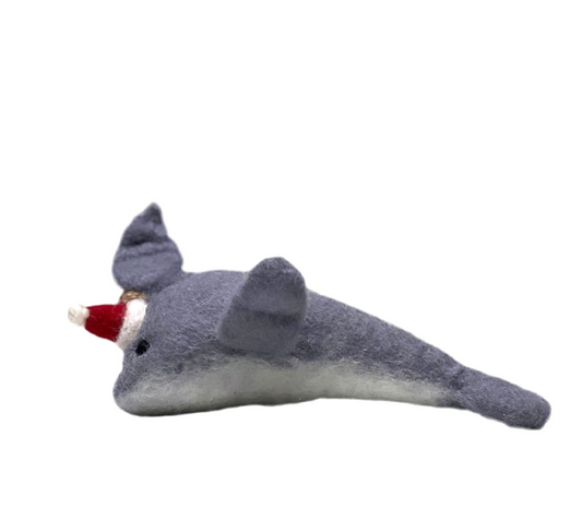 ethik felt || 3D dolphin xmas decoration
