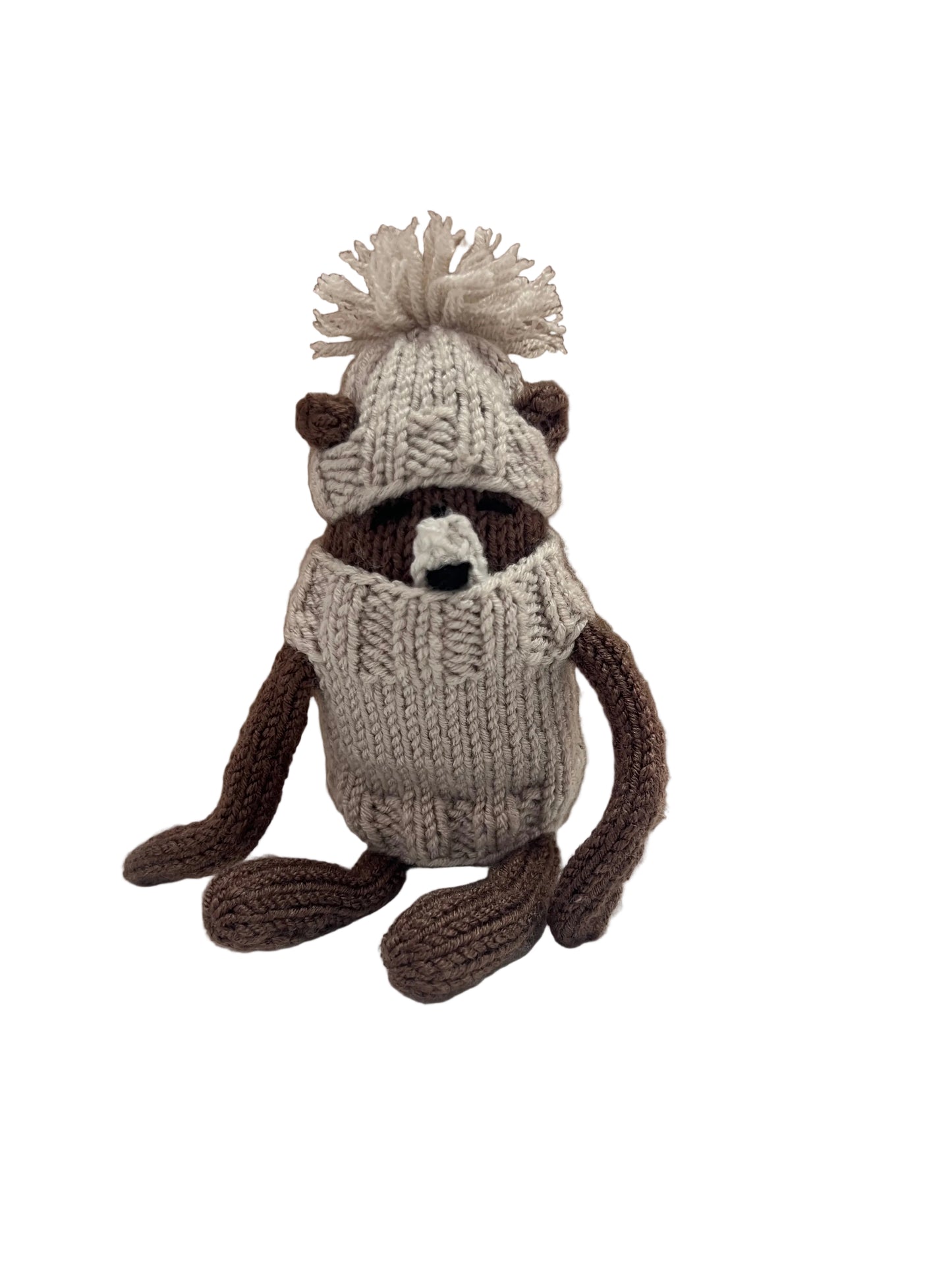 Nahil women’s co-op || knitted bear toy