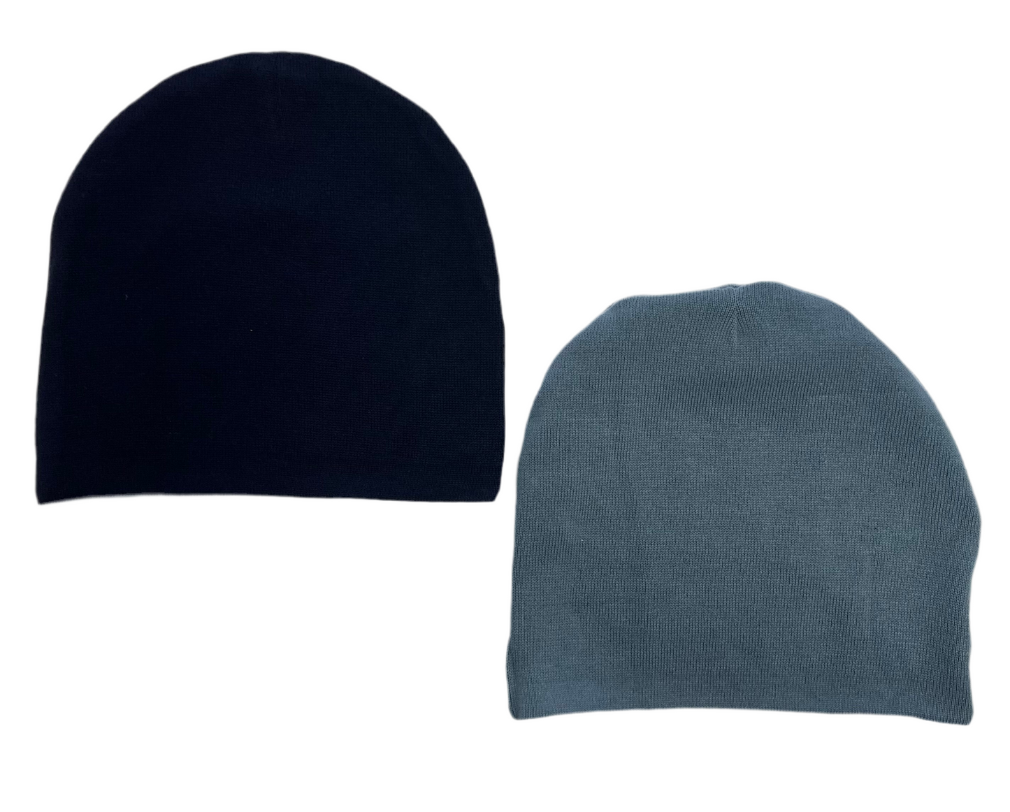 anona organic cotton || knit reversible unisex beanie