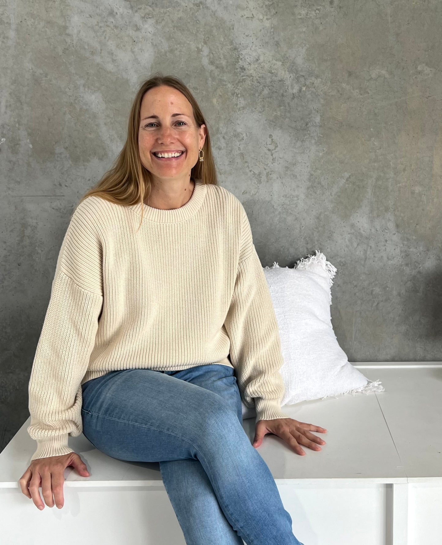 anona organic cotton || knit jumper