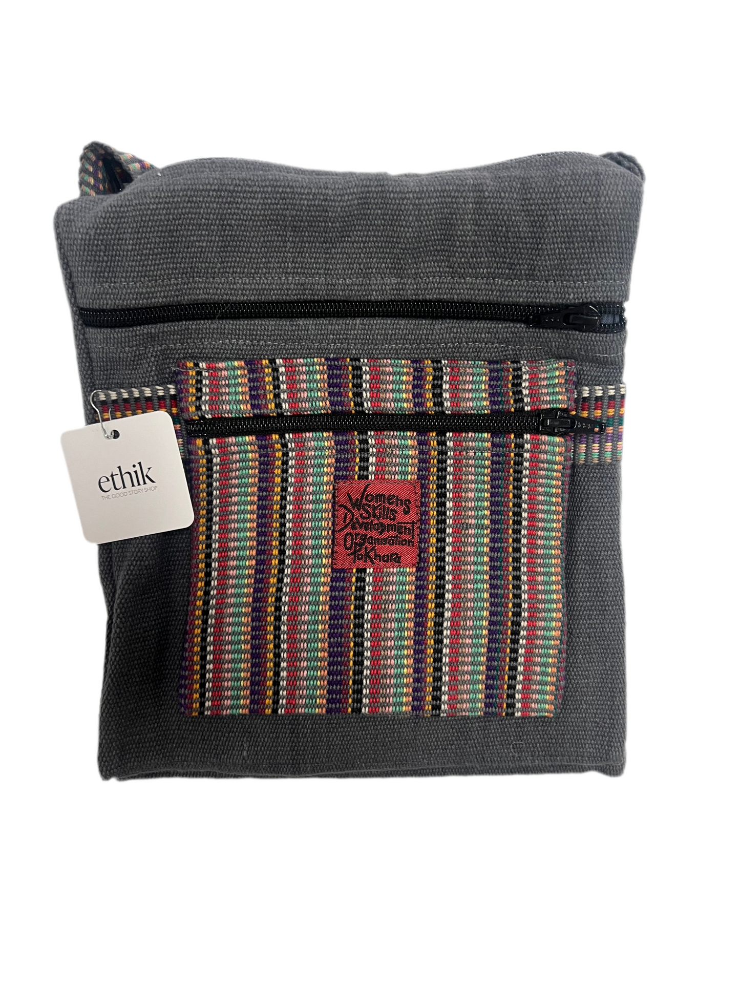 fair trade WSDO || double sided bag