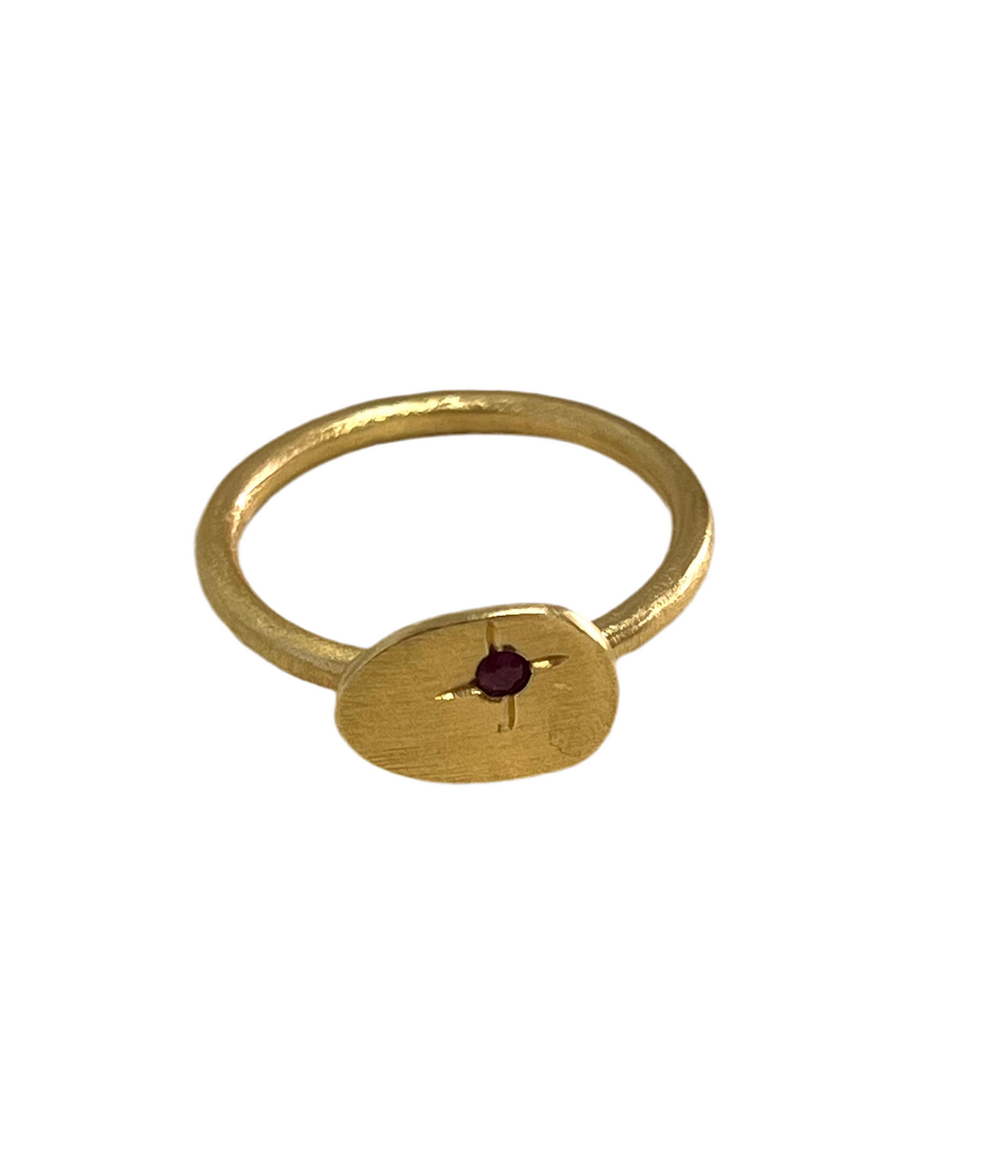 Jaipur gold jewellery || signet stone ring