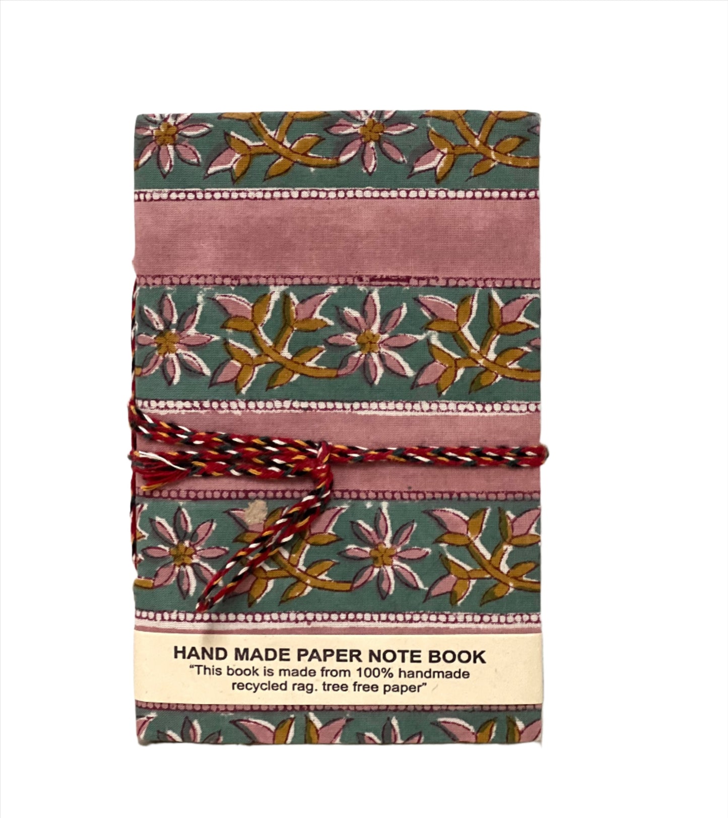 ethik hand block cotton || notebook