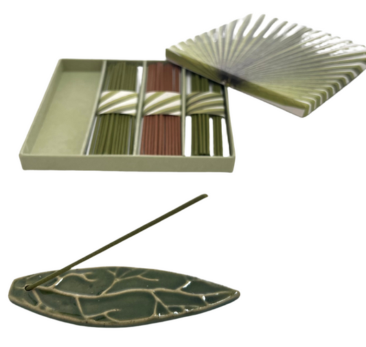Saraswati paper incense box || square