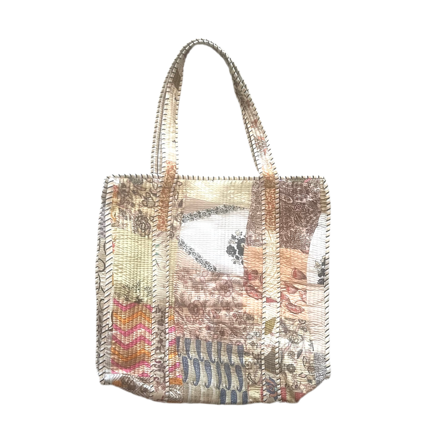 ethik hand block cotton || tote bag