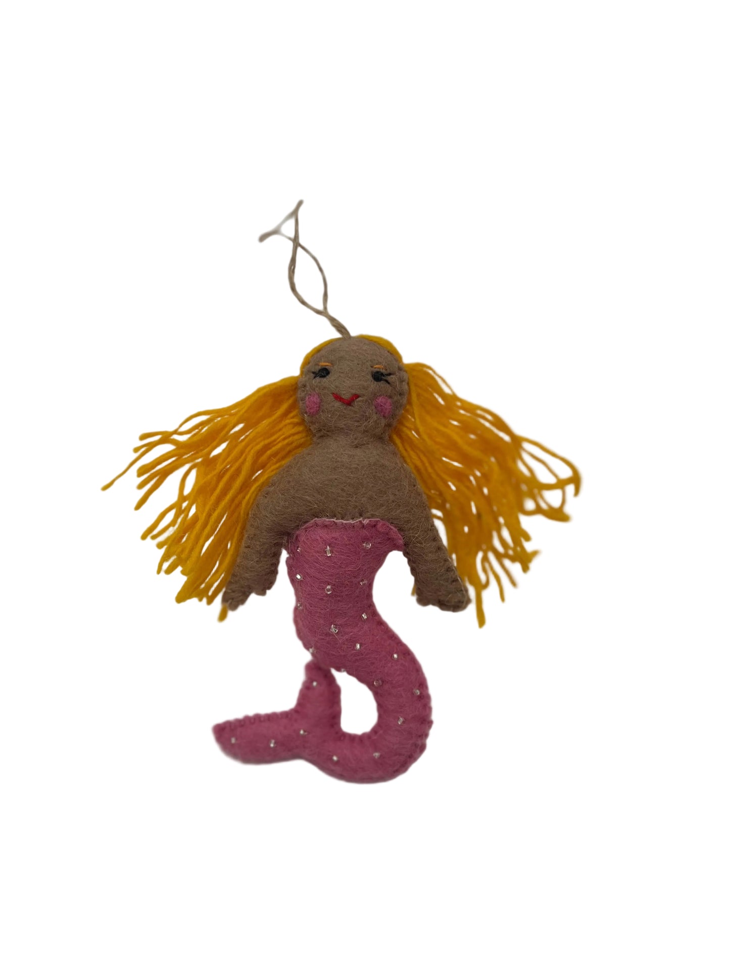 felt mermaid decoration