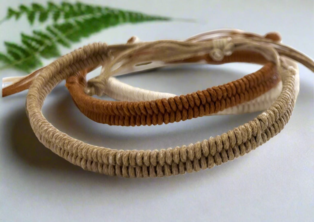 ethik woven bracelets || cotton