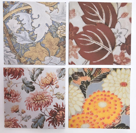 Saraswati paper cards || floral designs