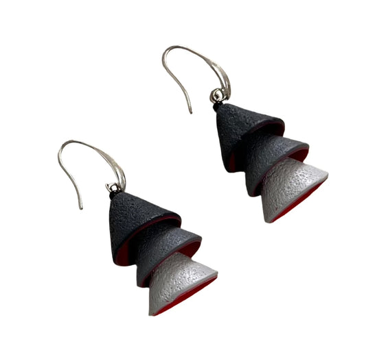 Samunnat jewellery || cone earrings