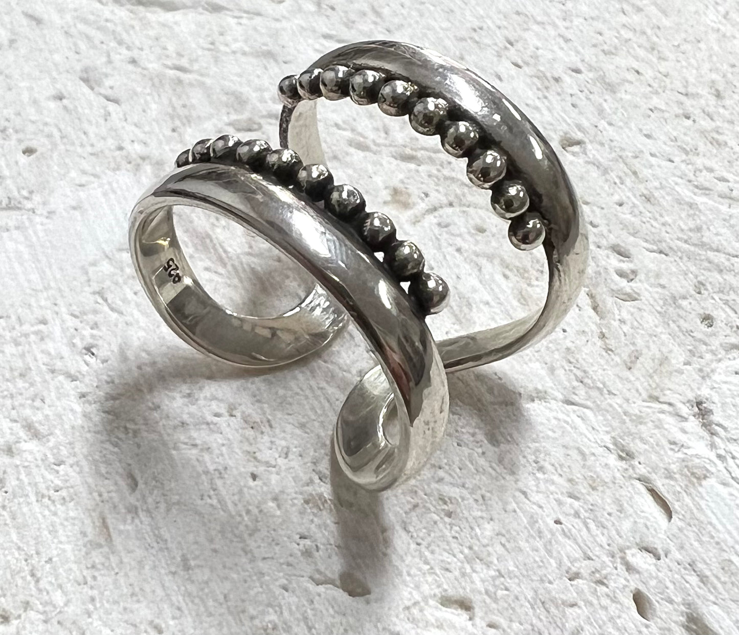 ethik jewellery || $65.00 silver rings