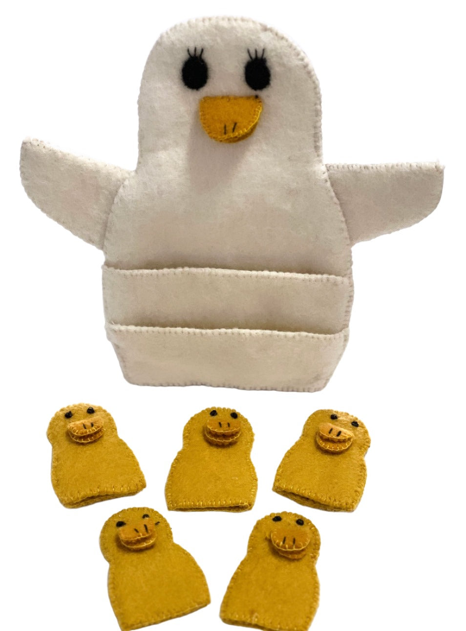 ethik felt || 5 little ducks handpuppet