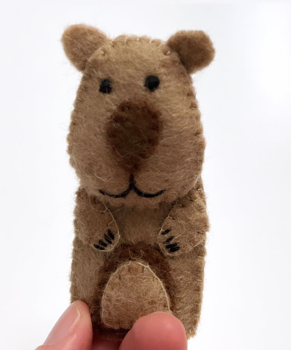 ethik felt || 2 D finger puppets