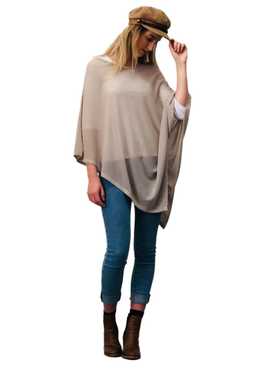 ethik poncho || 100% cashmere