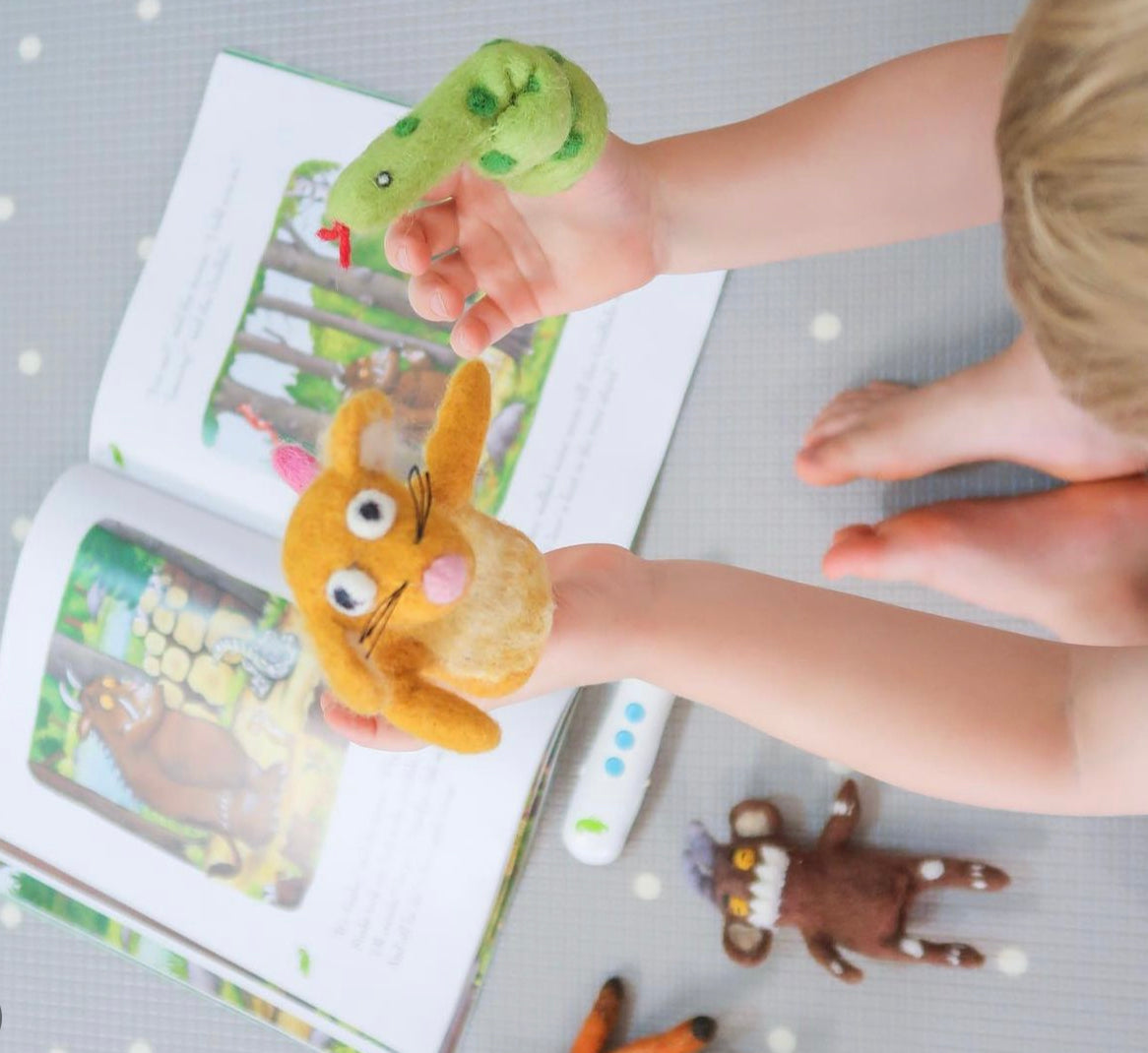 Gruffalo finger-puppet set