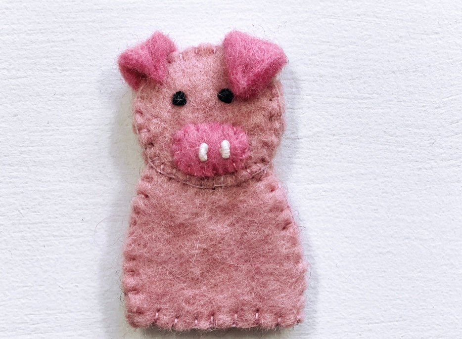 ethik felt || 2 D finger puppets