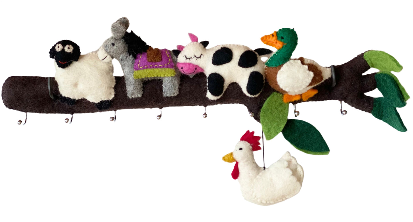 ethik felt || animal wall hook