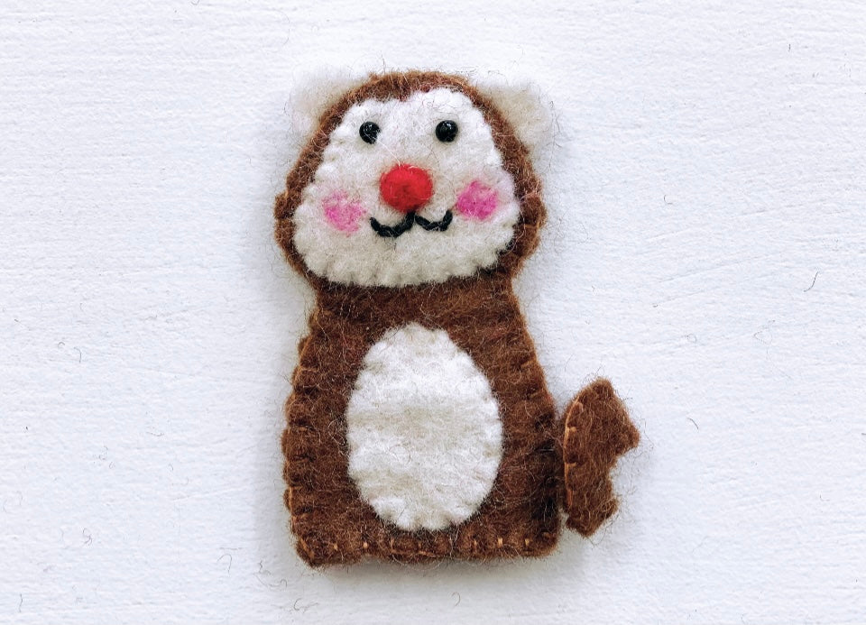 ethik felt || 2 D finger puppets