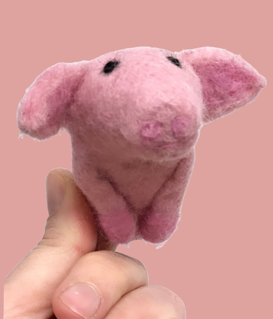 ethik felt || 3 D finger puppets