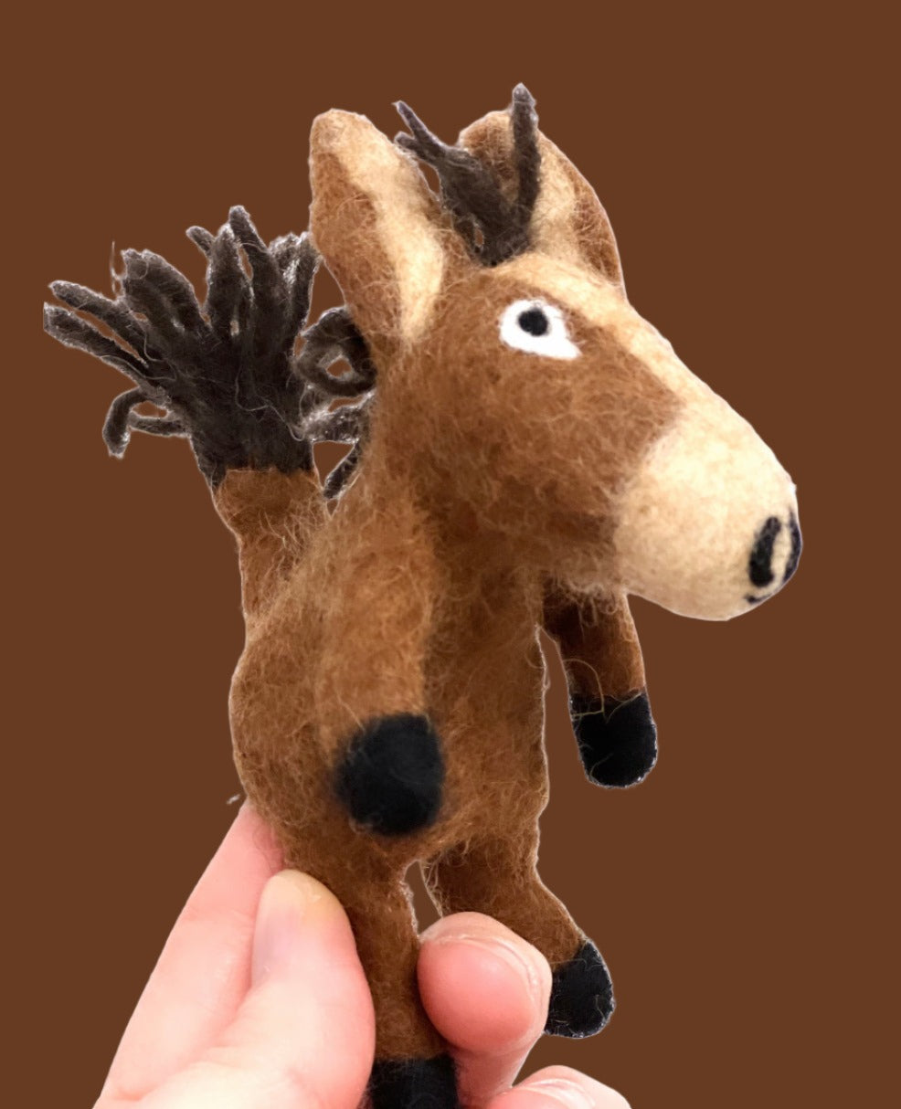 ethik felt || 3 D finger puppets
