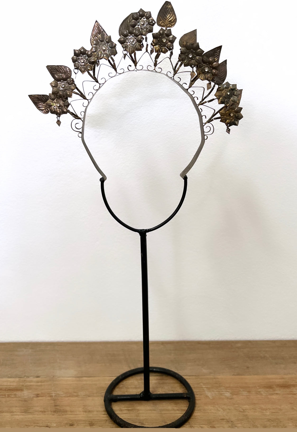 Vintage “Sumatran” bridal headpiece