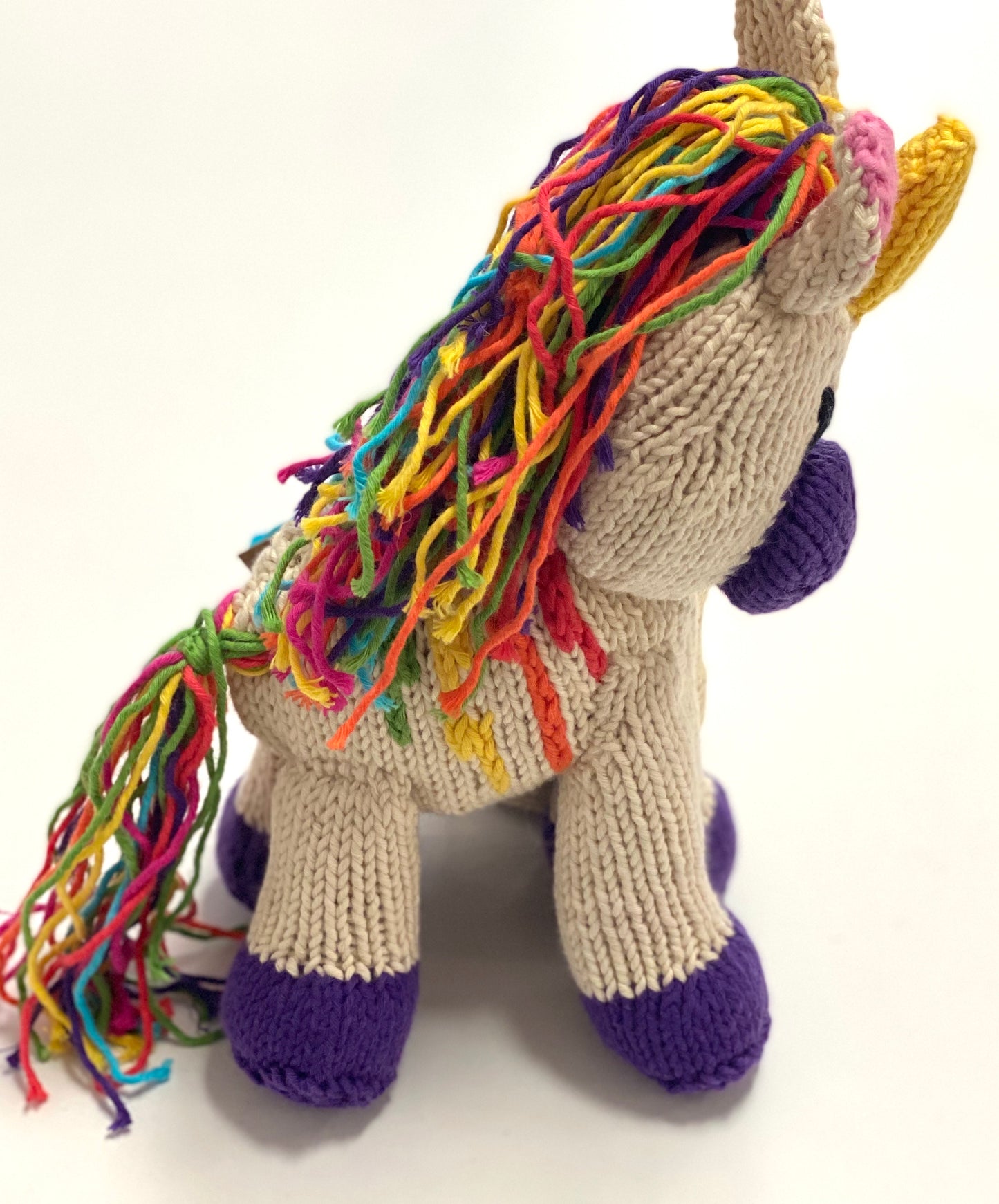 Kenana knitters “rainbow unicorn”