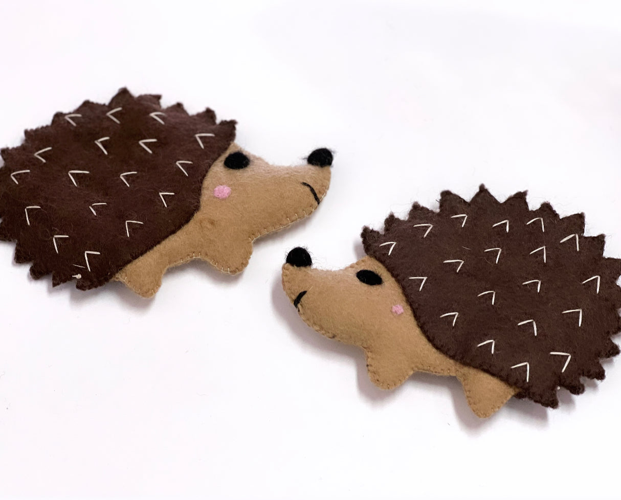 ethik felt || porcupine purse