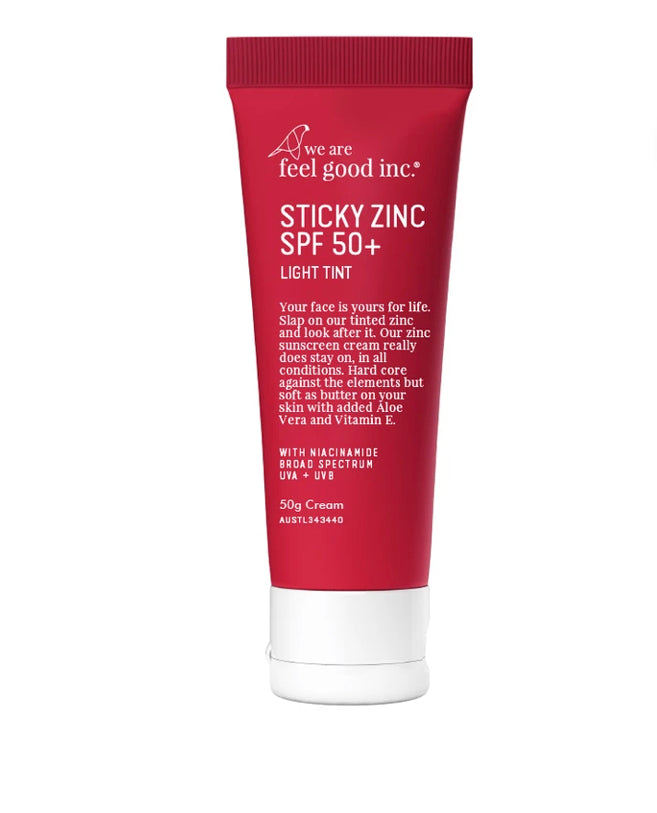 we are feel good inc || sticky zinc with spf 50+”