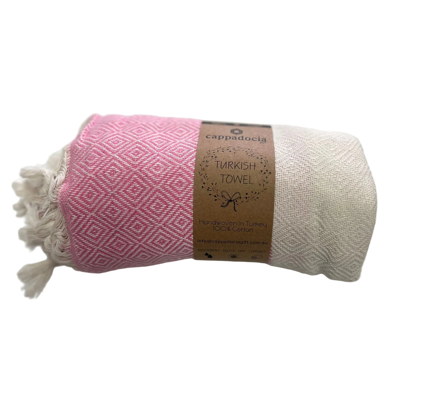 Turkish Towel || diamond weave