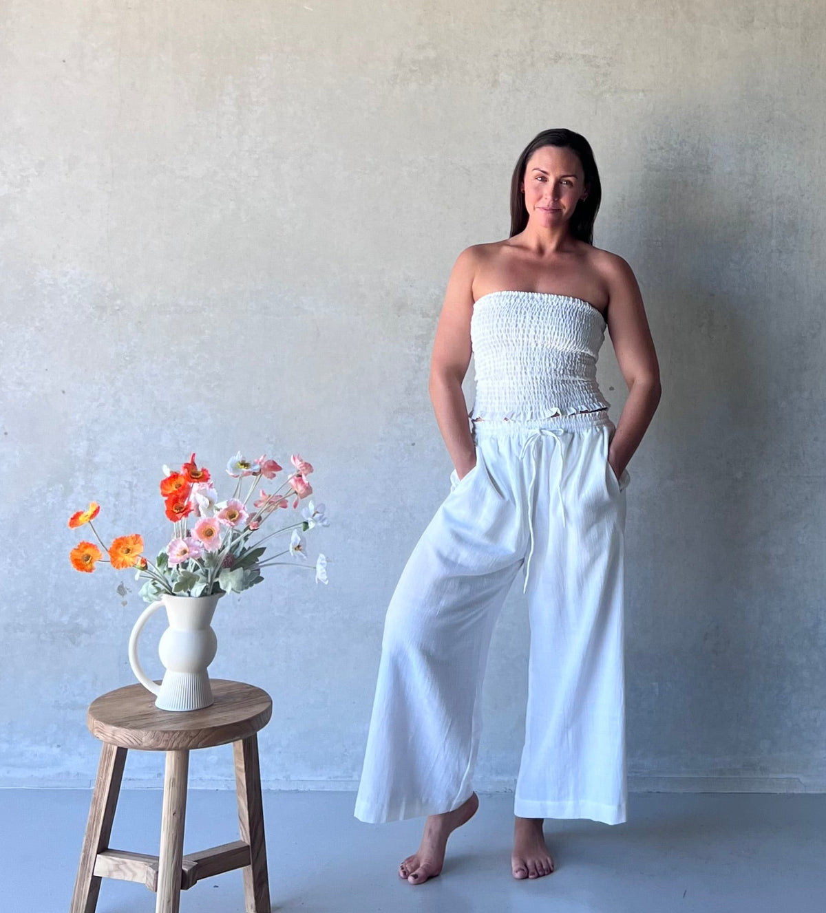 ethik cotton || madeline pants