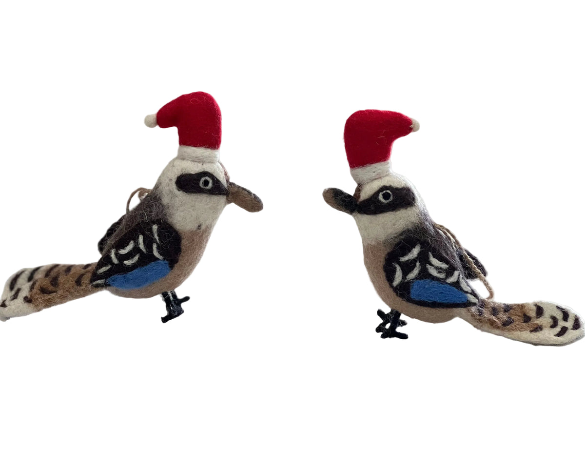 ethik felt || crazy xmas kookaburra decoration