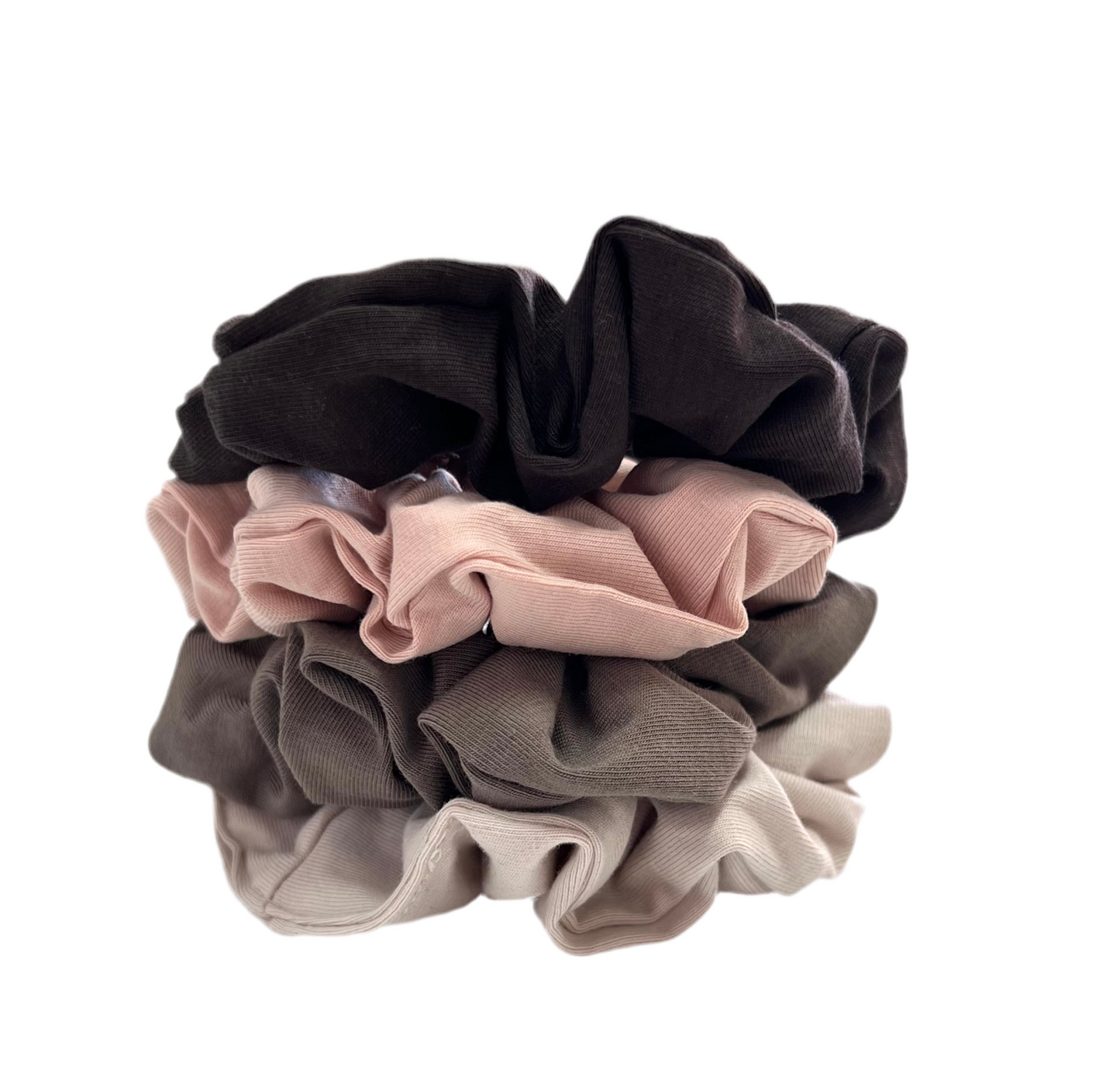 ethik organic cotton || scrunchies