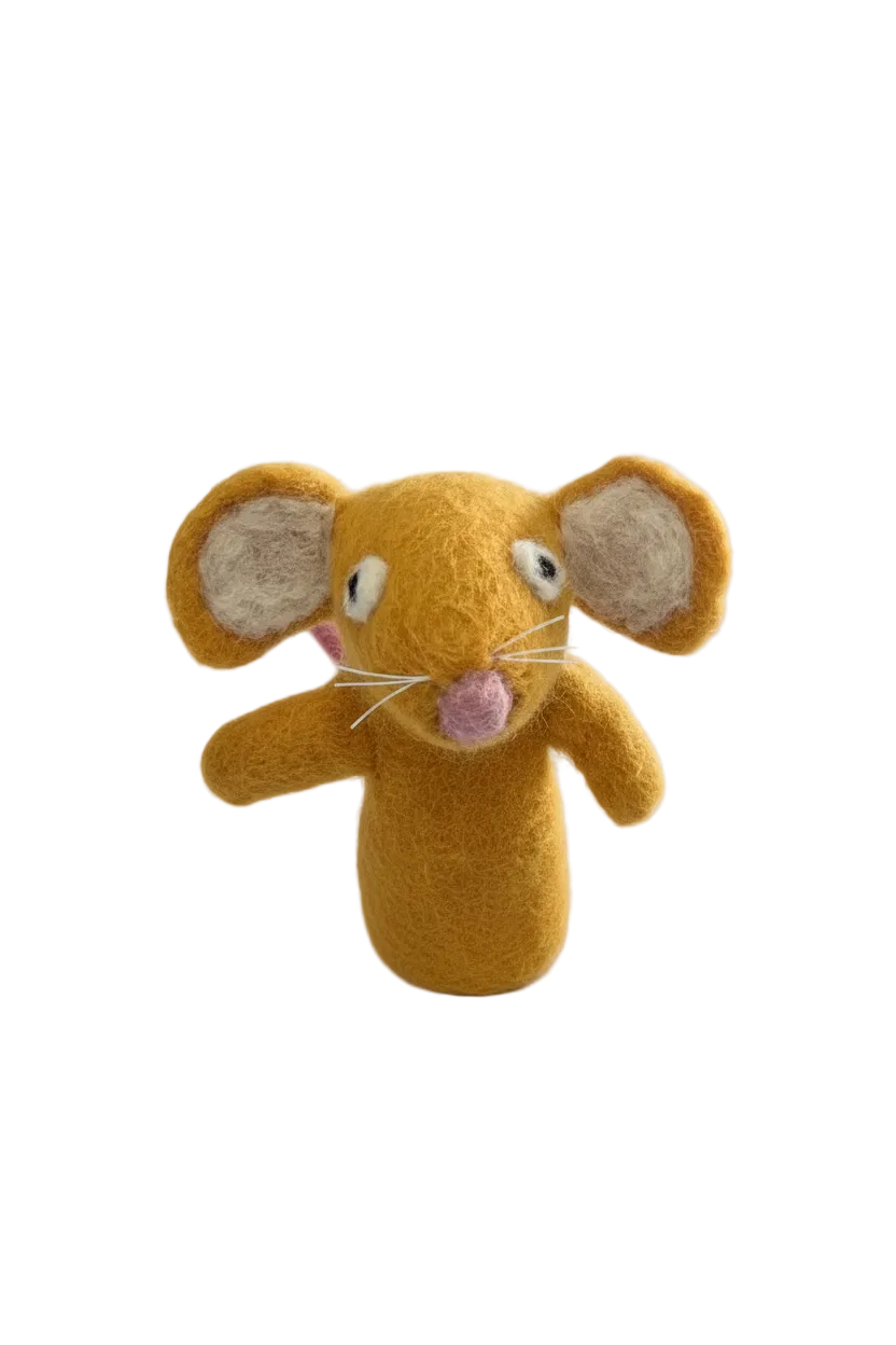 ethik felt || 3 D gruffalo finger puppet set