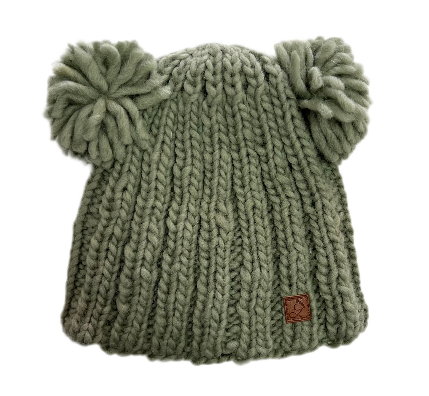 ethik beanie || kids double pom pom