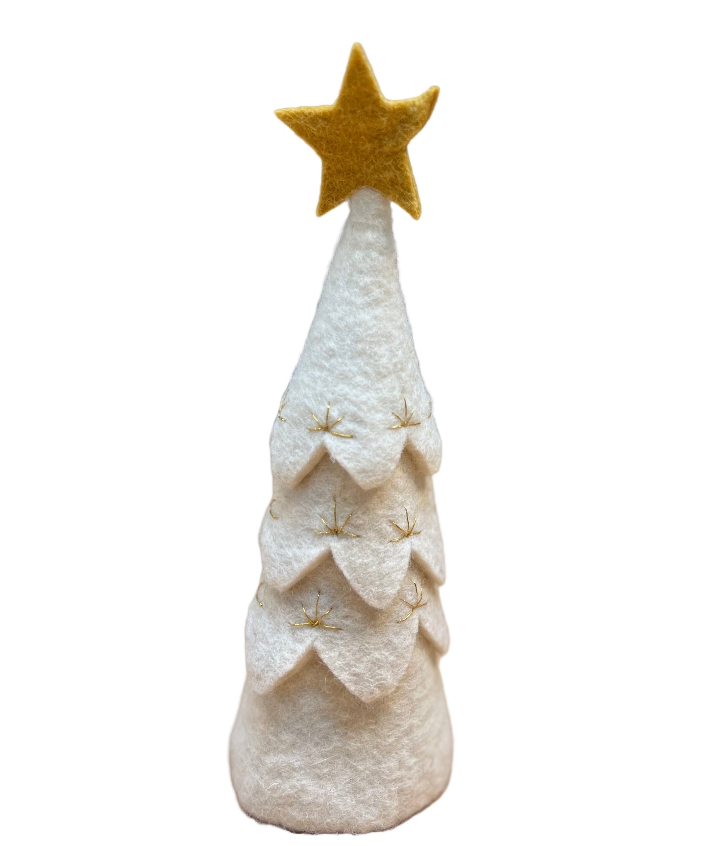 ethik felt || standing xmas trees || tree topper