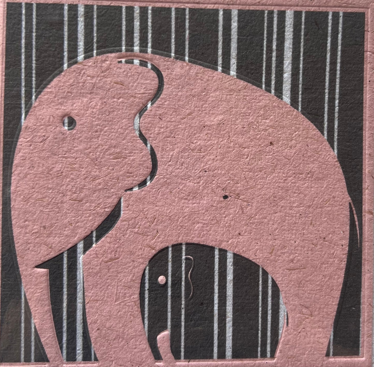 Saraswati paper cards || elephant designs