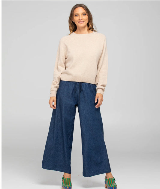 boomshankar || Ria pants || dark denim