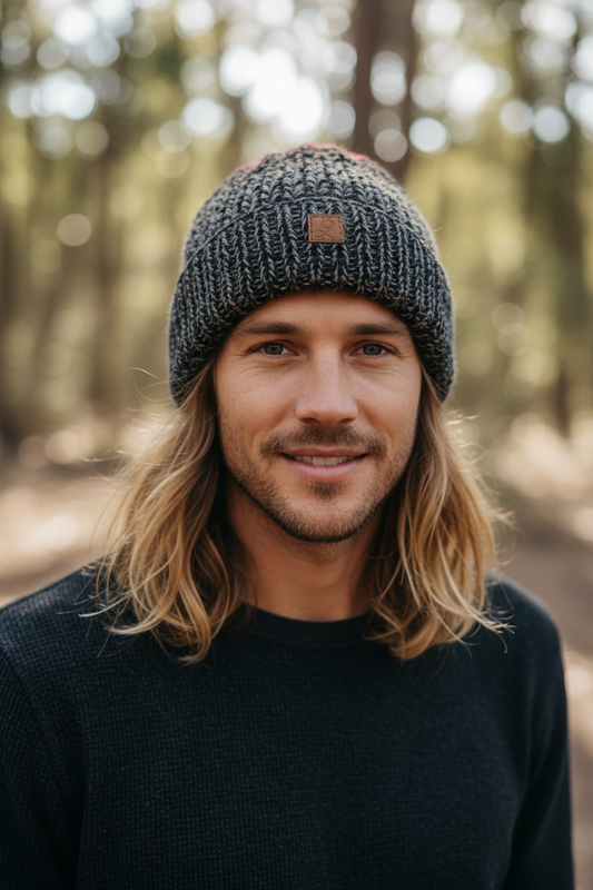 ethik merino wool || chunky unisex beanie