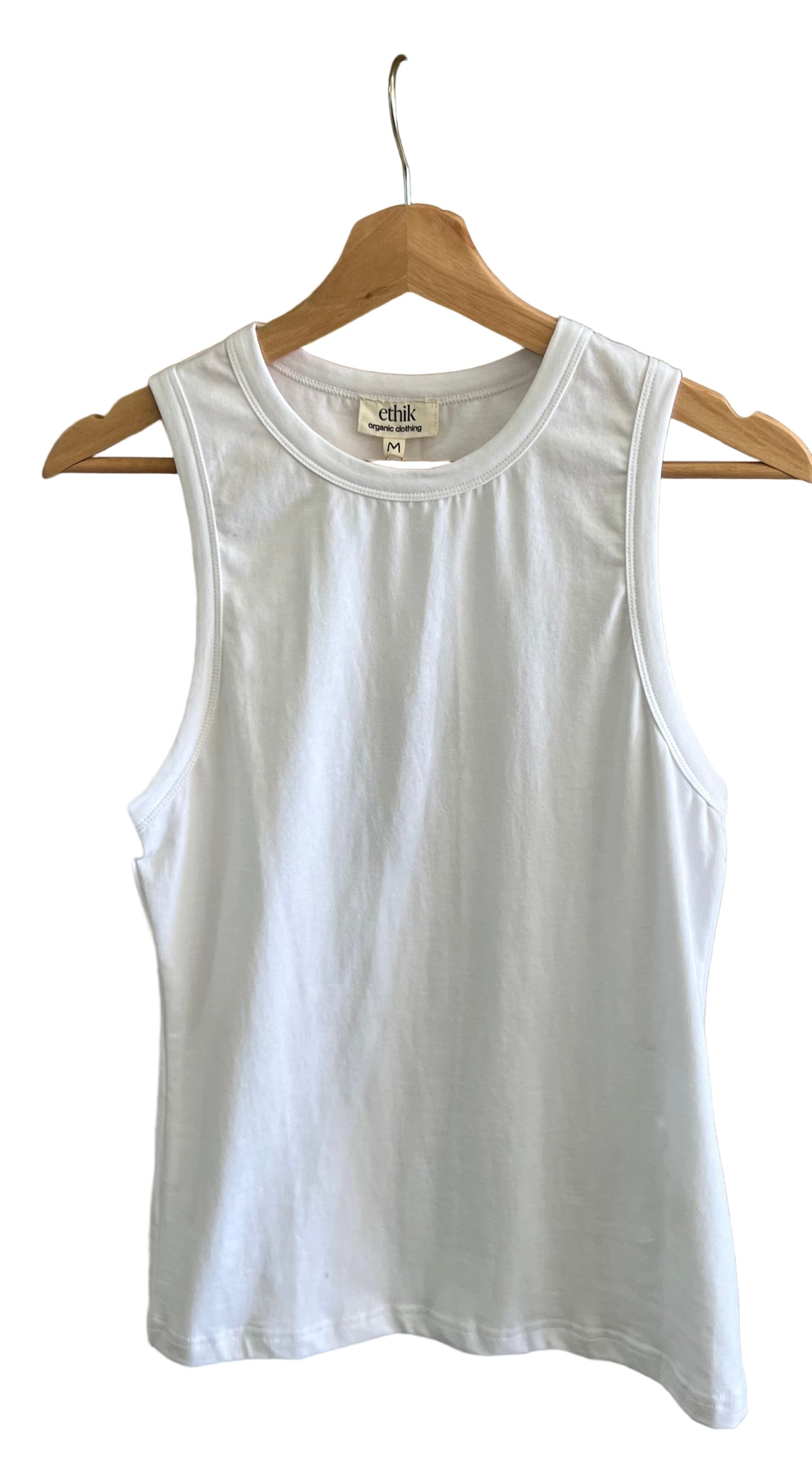 ethik organic cotton || new basic singlet top