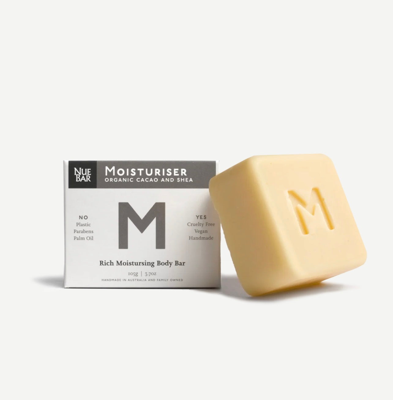 Nuebar || solid body moisturiser bar
