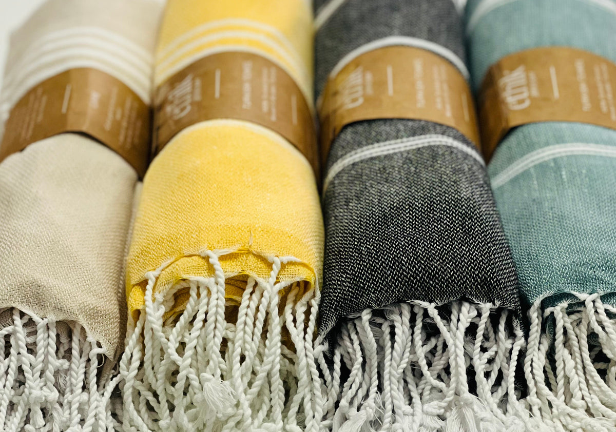 ethik turkish towel || thin stripe