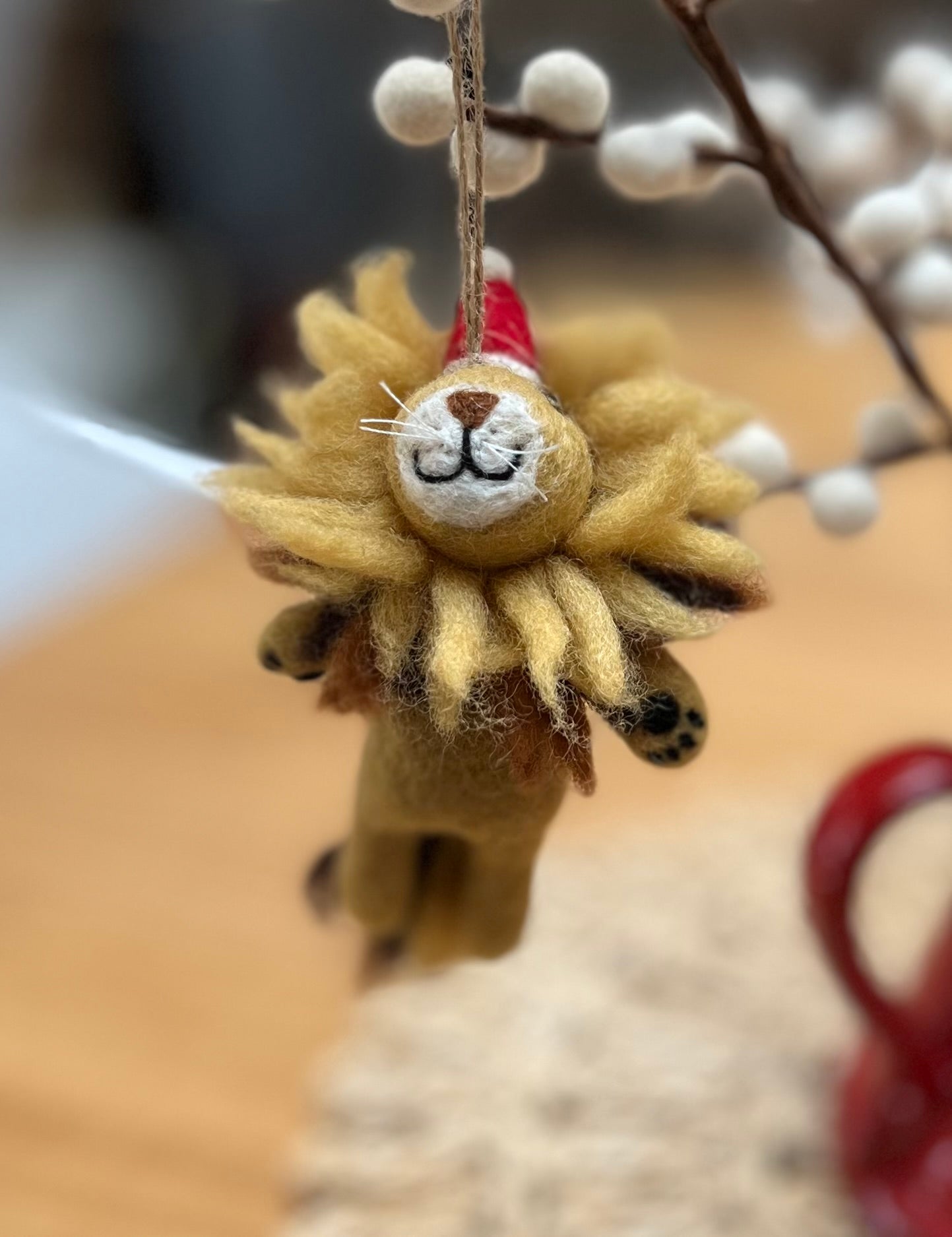 ethik felt || african animal xmas decorations