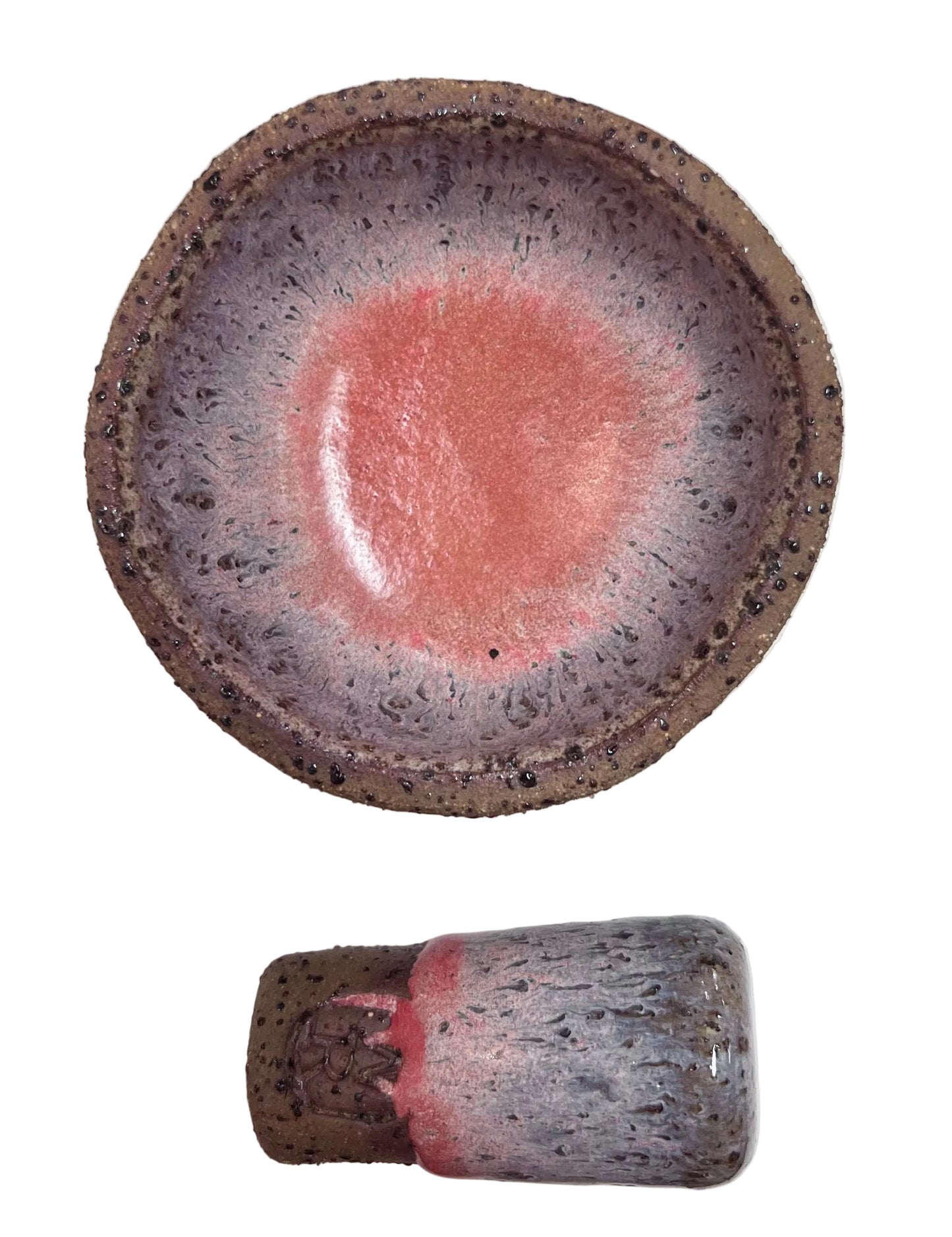 mini ceramic mortar and pestle
